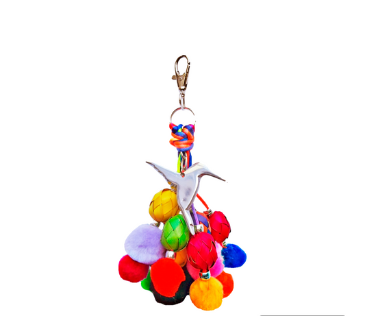 hummingbird keychain